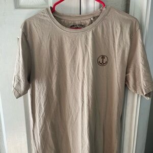 Iron & Resin Beige Short Sleeve Tee